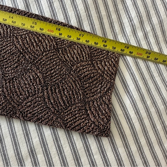 NWT Sezane Lauren dress black & metallic gold XS - Picture 12 of 12